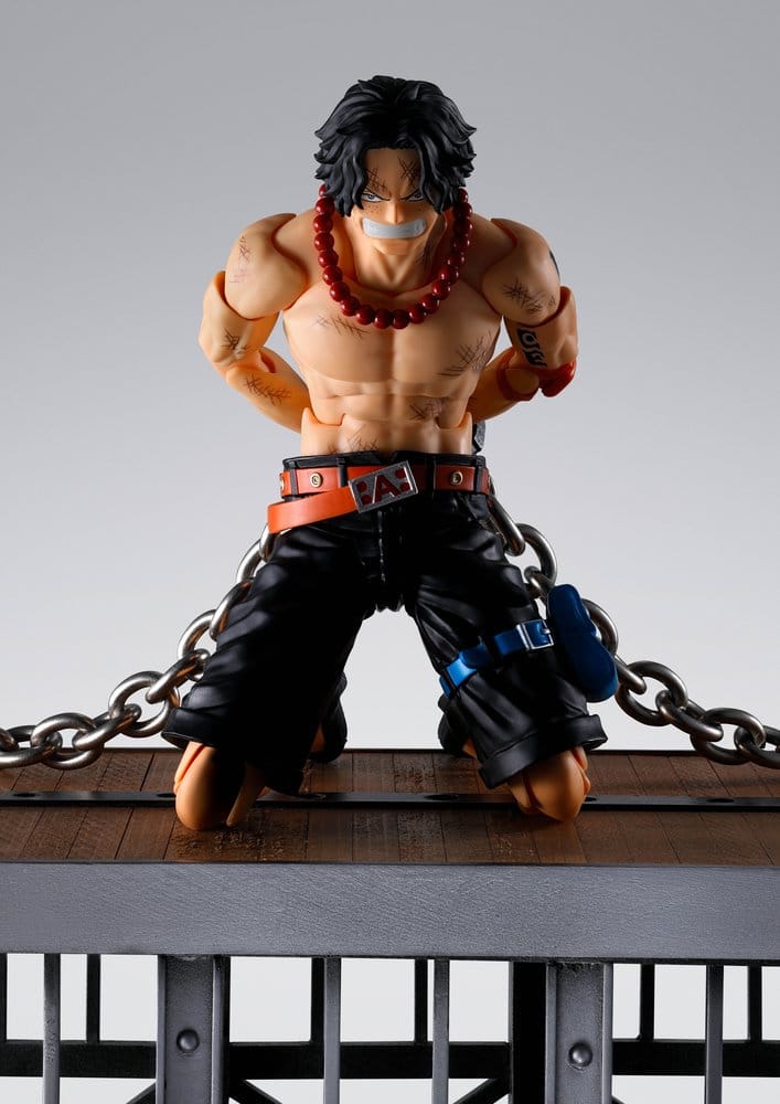 One Piece S.H. Figuarts Actionfigur Portgas D. Ace -Marineford- 16 cm Image 5