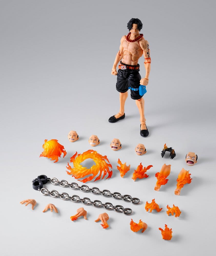 One Piece S.H. Figuarts Actionfigur Portgas D. Ace -Marineford- 16 cm Image 8