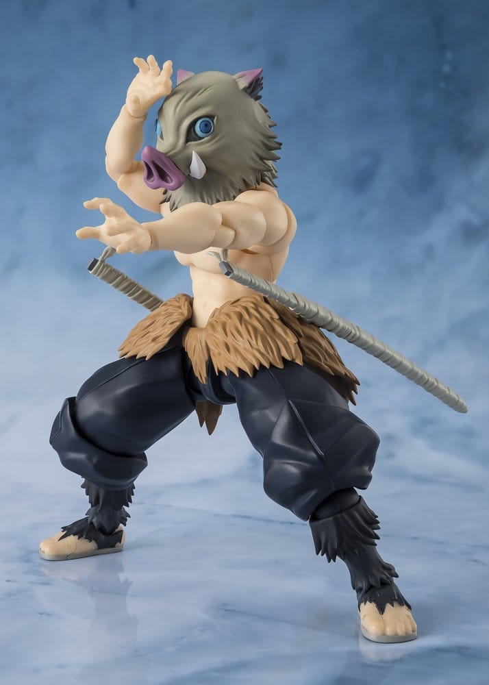 Demon Slayer: Kimetsu no Yaiba S.H. Figuarts Actionfigur Inosuke Hashibira 14 cm Image 1
