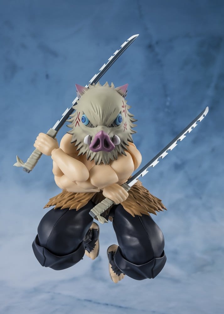Demon Slayer: Kimetsu no Yaiba S.H. Figuarts Actionfigur Inosuke Hashibira 14 cm Image 3