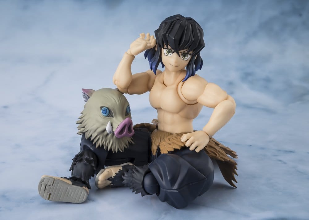 Demon Slayer: Kimetsu no Yaiba S.H. Figuarts Actionfigur Inosuke Hashibira 14 cm Image 4