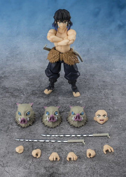 Demon Slayer: Kimetsu no Yaiba S.H. Figuarts Actionfigur Inosuke Hashibira 14 cm Image 7