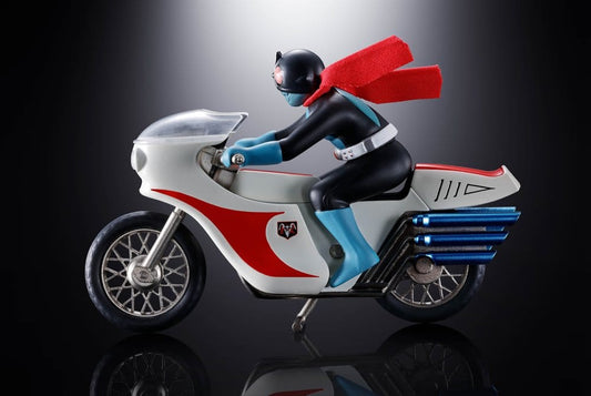 Kamen Rider Chogokin Diecast Actionfigur Cyclone (Masked Rider 1) 9 cm Image 2
