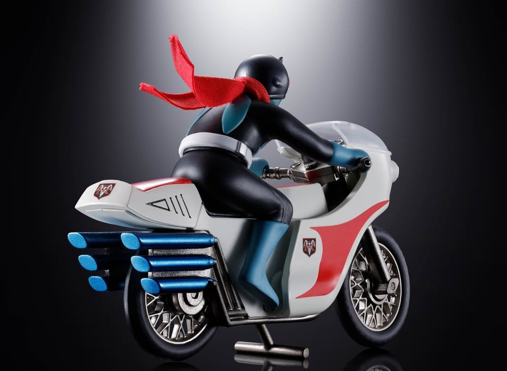 Kamen Rider Chogokin Diecast Actionfigur Cyclone (Masked Rider 1) 9 cm Image 5