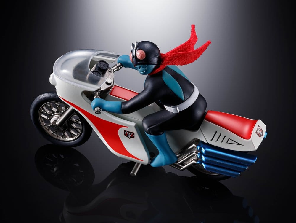 Kamen Rider Chogokin Diecast Actionfigur Cyclone (Masked Rider 1) 9 cm Image 6