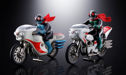 Kamen Rider Chogokin Diecast Actionfigur Cyclone (Masked Rider 1) 9 cm Image 8