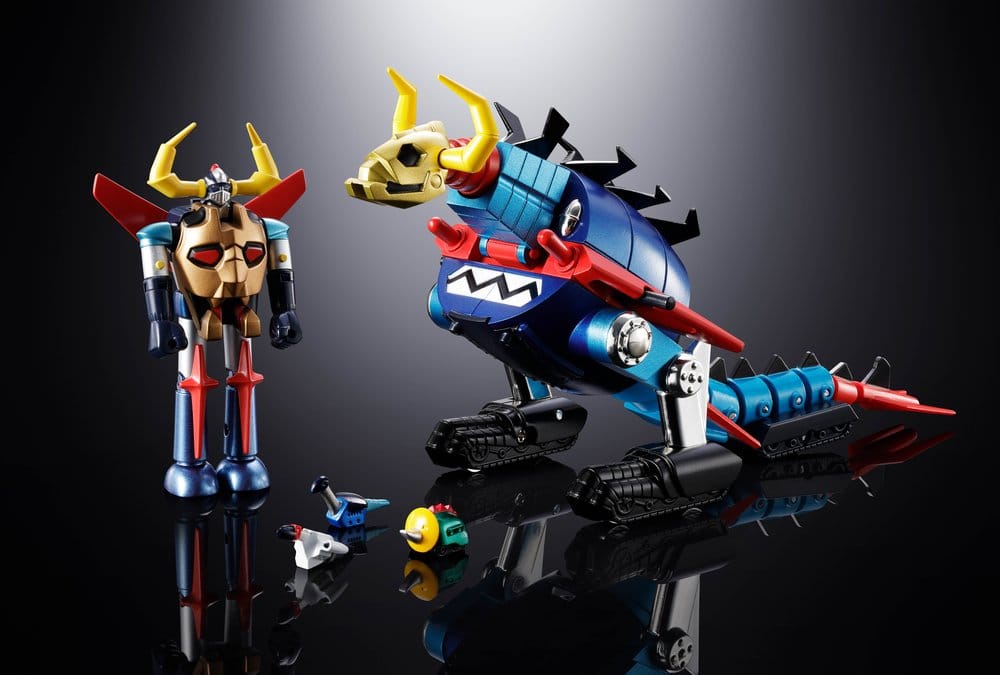 Dino Mech Gaiking Chogokin Actionfigur Daikumaryu & Gaiking 20 cm Image 2