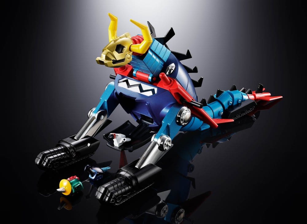 Dino Mech Gaiking Chogokin Actionfigur Daikumaryu & Gaiking 20 cm Image 4