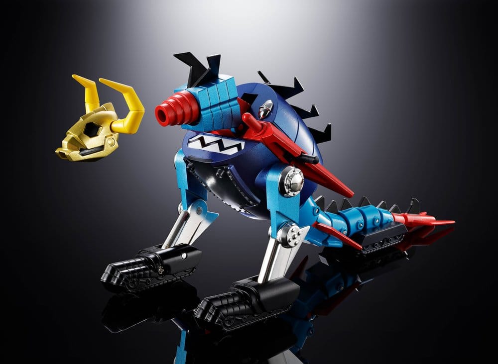 Dino Mech Gaiking Chogokin Actionfigur Daikumaryu & Gaiking 20 cm Image 5