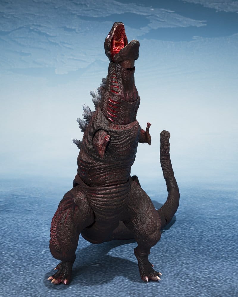 Godzilla 2016 S.H.MonsterArts Actionfiguren 3er-Pack The Second Form, Thrid Form, Giant Unidentified Creature Set Image 8