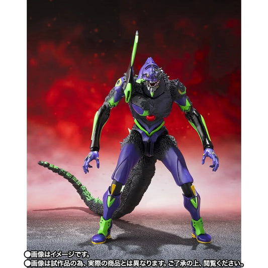 Evangelion S.H.MonsterArts Actionfigur Test Type-01 "G" Awakening Form 15 cm Image 1