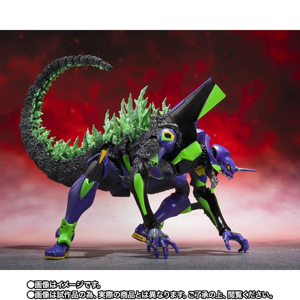 Evangelion S.H.MonsterArts Actionfigur Test Type-01 "G" Awakening Form 15 cm Image 3