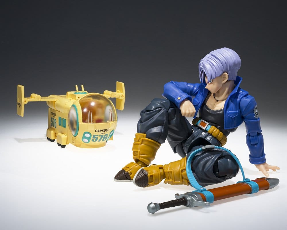 Dragon Ball Z Changearts Actionfigur Hoi-Poi Kapsel No. 576 Bulma's Airplane 8 cm Image 9