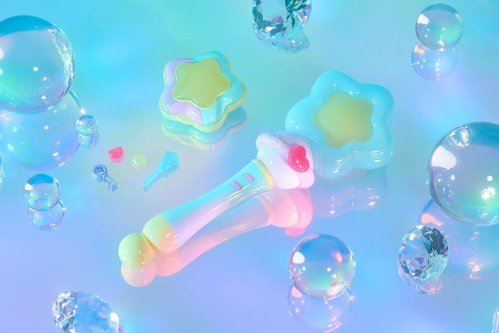 Magical Sisters Lulutto Lilly Proplica Replik Stattoneoneon & GlassHeart HopePact Set 25 cm Image 14