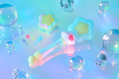 Magical Sisters Lulutto Lilly Proplica Replik Stattoneoneon & GlassHeart HopePact Set 25 cm Image 14