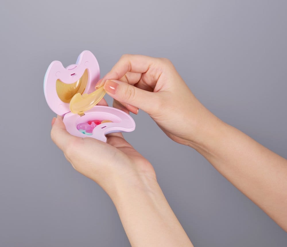 Magical Sisters Lulutto Lilly Proplica Replik Moontoneoneon & GlassHeart DreamPact Set 25 cm Image 11