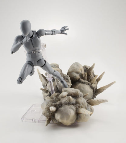Tamashii Effect Actionfiguren-Zubehör Explosion Gray Ver. for S.H.Figuarts Image 5
