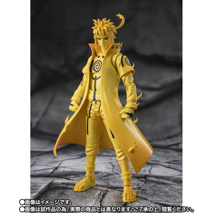 Naruto S.H.Figuarts Actionfigur Minato Namikaze (Kurama Link Mode) -Bond of Light That Shatters Darkness- 15 cm Image 1
