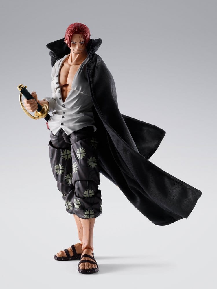 One Piece S.H.Figuarts Actionfigur Shanks -Marineford- 17 cm Image 1