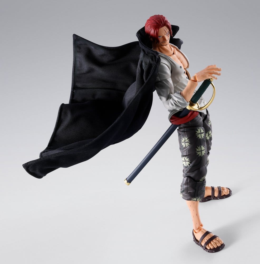 One Piece S.H.Figuarts Actionfigur Shanks -Marineford- 17 cm Image 2