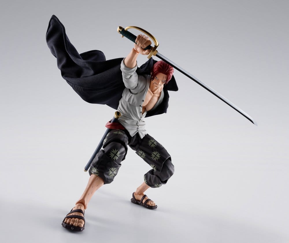 One Piece S.H.Figuarts Actionfigur Shanks -Marineford- 17 cm Image 5