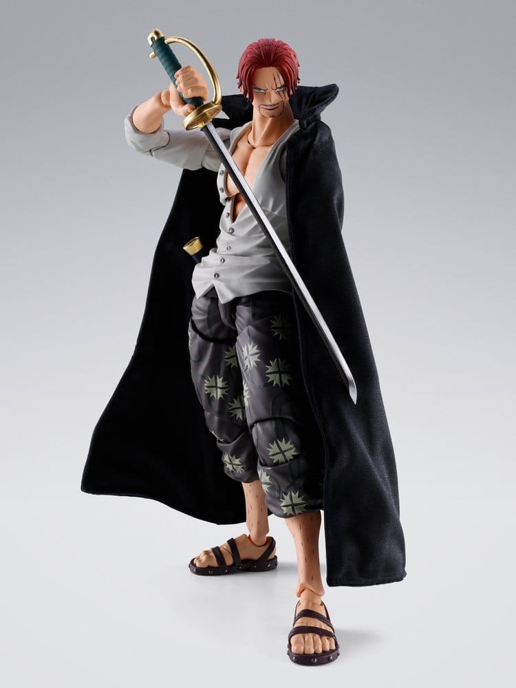 One Piece S.H.Figuarts Actionfigur Shanks -Marineford- 17 cm Image 8