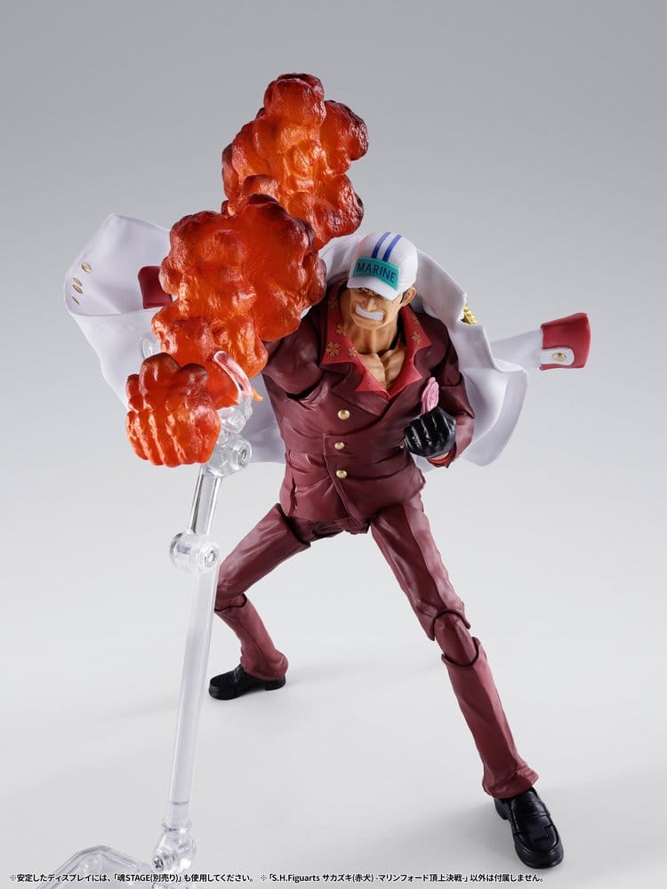 One Piece S.H.Figuarts Actionfigur Sakazuki (Akainu) -Marineford- 20 cm Image 6