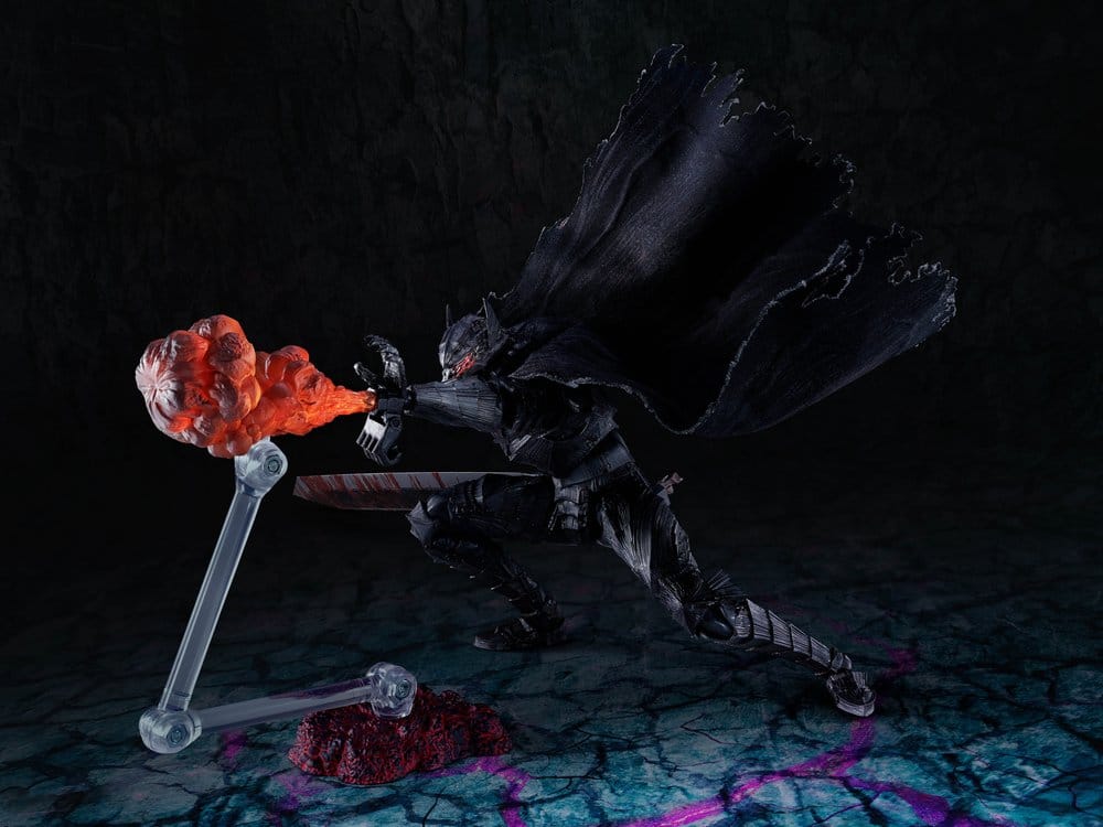 Berserk S.H.Figuarts Actionfigur Guts (Berserker Armor) -Heat of Passion- Battle Ver. 16 cm Image 7