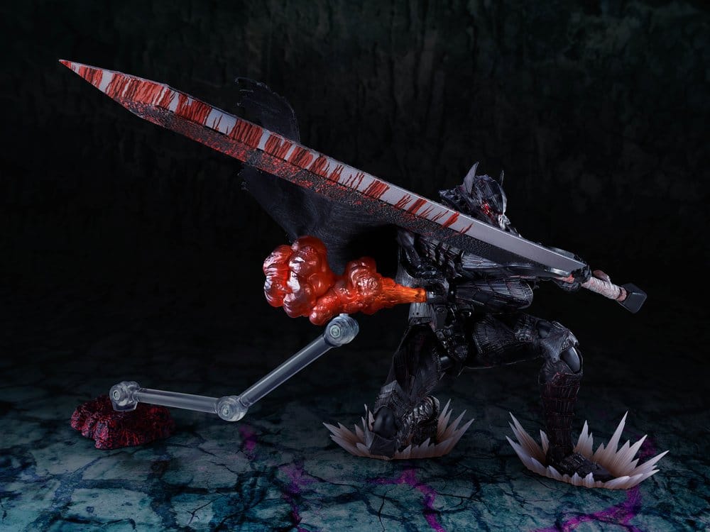 Berserk S.H.Figuarts Actionfigur Guts (Berserker Armor) -Heat of Passion- Battle Ver. 16 cm Image 8