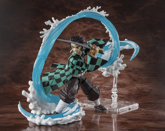 Demon Slayer: Kimetsu no Yaiba S.H. Figuarts Zubehör-Set Tanjiro Kamado & Giyu Tomioka Water Breathing Option Parts Set Image 1