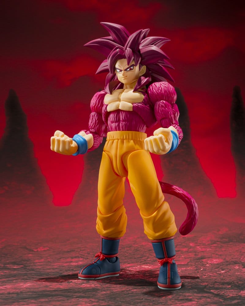 Dragon Ball S.H. Figuarts Actionfigur Super Saiyan 4 Son Goku -Daima- 15 cm Image 1