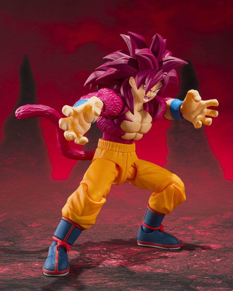 Dragon Ball S.H. Figuarts Actionfigur Super Saiyan 4 Son Goku -Daima- 15 cm Image 3