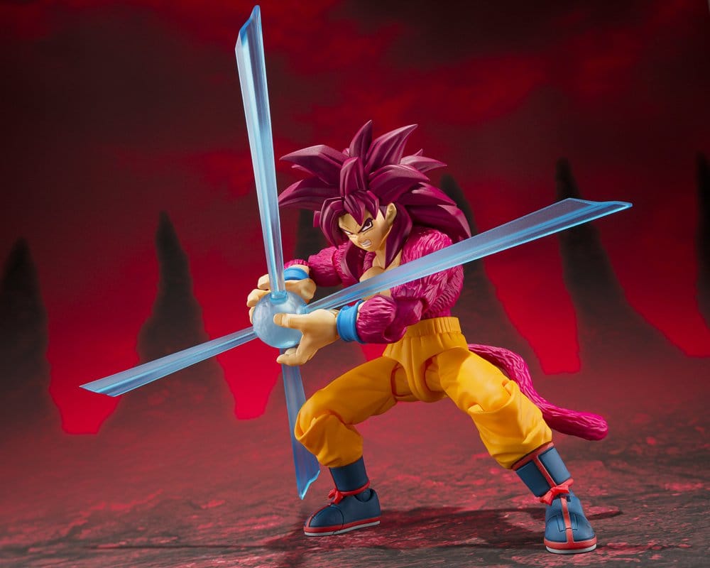 Dragon Ball S.H. Figuarts Actionfigur Super Saiyan 4 Son Goku -Daima- 15 cm Image 4