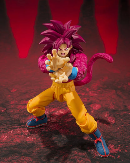 Dragon Ball S.H. Figuarts Actionfigur Super Saiyan 4 Son Goku -Daima- 15 cm Image 5
