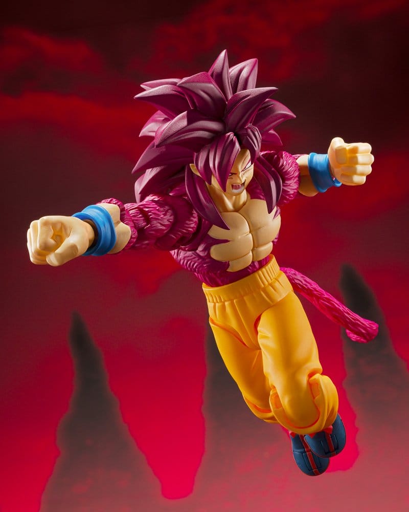 Dragon Ball S.H. Figuarts Actionfigur Super Saiyan 4 Son Goku -Daima- 15 cm Image 6