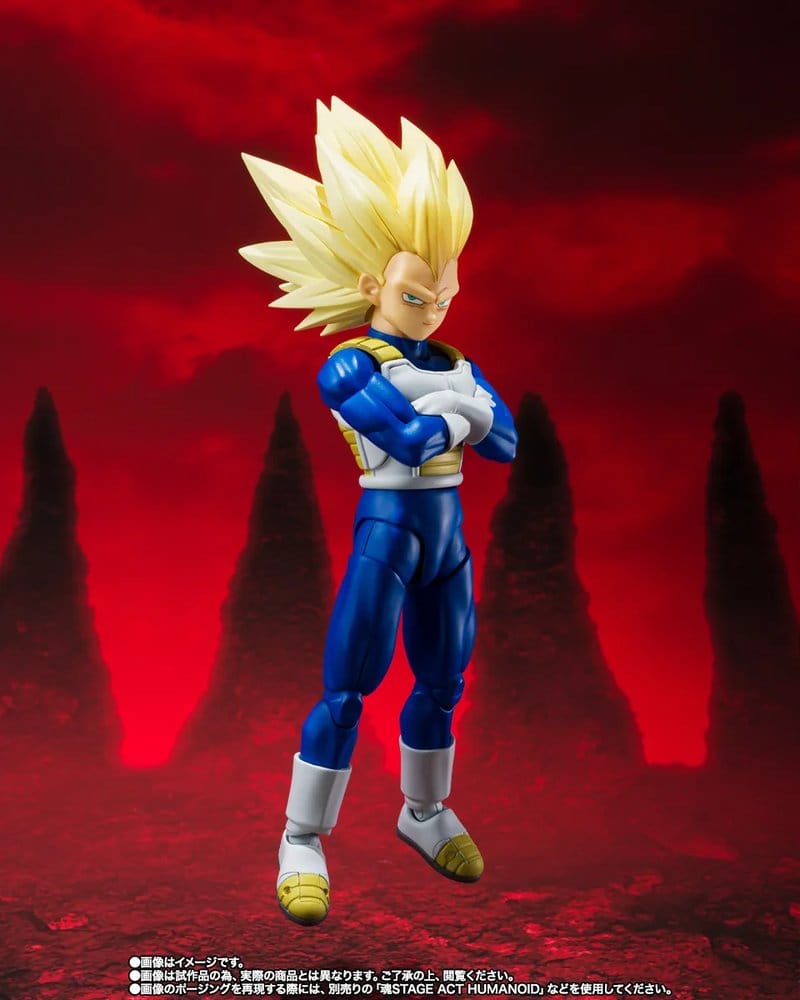 Dragon Ball Daima S.H.Figuarts Actionfigur Super Saiyan 3 Vegeta 15 cm Image 1