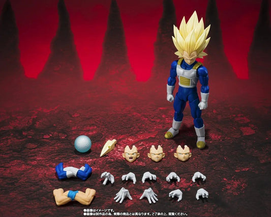 Dragon Ball Daima S.H.Figuarts Actionfigur Super Saiyan 3 Vegeta 15 cm Image 2