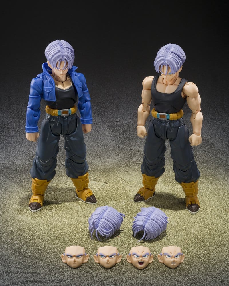 Dragon Ball Z S.H.Figuarts Actionfigur Trunks <Z-Fighters> Group Base Ver.B Limited Edition 14 cm Image 8
