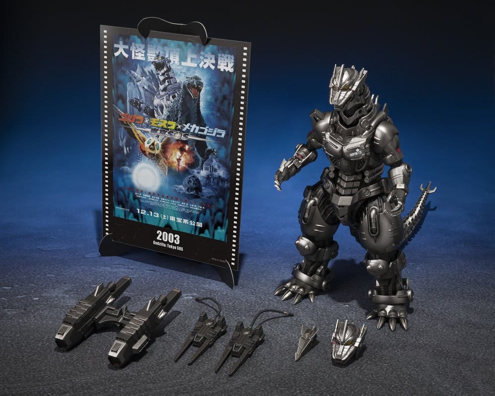 Godzilla: Tokyo S.O.S. S.H.MonsterArts Diecast Actionfigur Kiryu (Heavily Armed Type / High Mobility Type) "Tokyo SOS" -Movie Graphic Plus- 16 cm Image 4