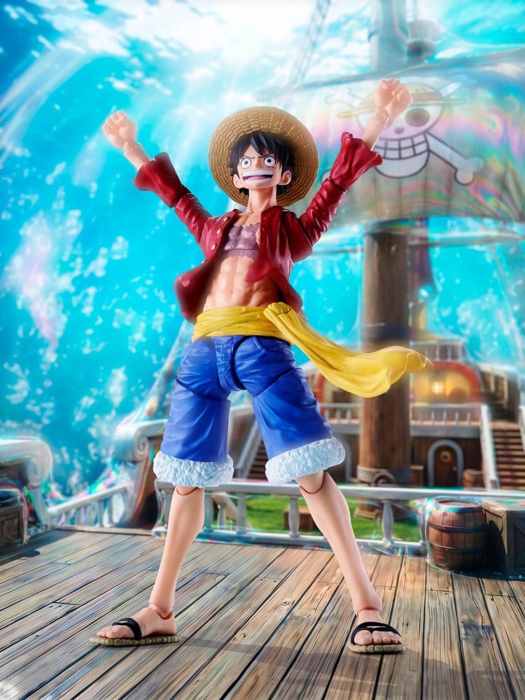 One Piece S.H.Figuarts Actionfigur Monkey D. Ruffy -Two Years Later- 15 cm Image 8