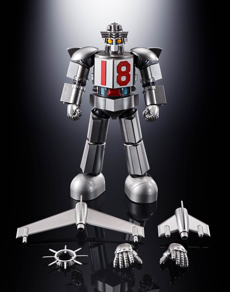 Daitetsujin 17 Soul of Chogokin Diecast Actionfigur GX-101S Daitetsujin 17 & 18 Graviton Box 18 cm Image 17