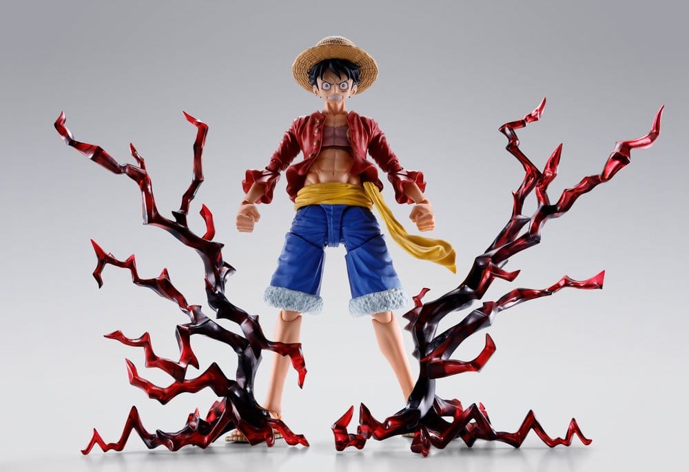 One Piece S.H.Figuarts Zubehör-Set Monkey D. Ruffy -Two Years Later- Option Parts Set Image 2