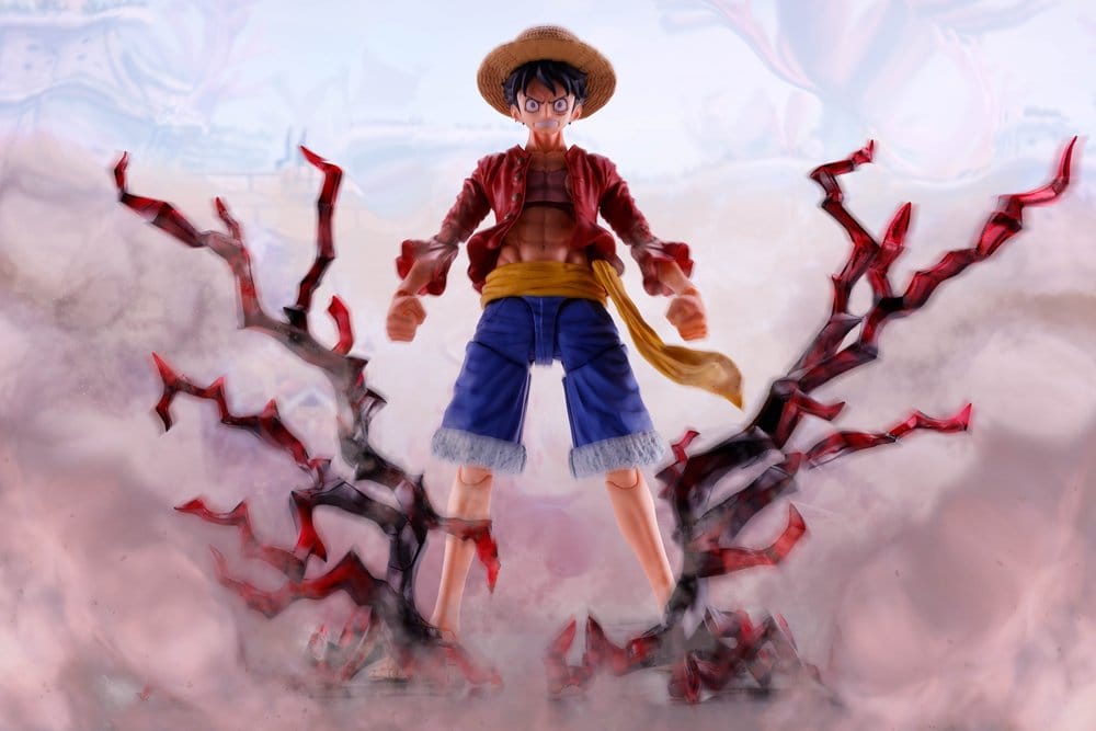 One Piece S.H.Figuarts Zubehör-Set Monkey D. Ruffy -Two Years Later- Option Parts Set Image 3