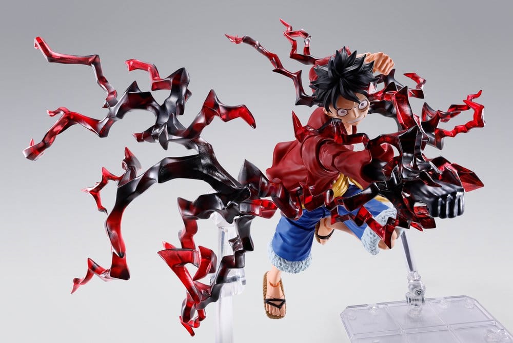 One Piece S.H.Figuarts Zubehör-Set Monkey D. Ruffy -Two Years Later- Option Parts Set Image 5