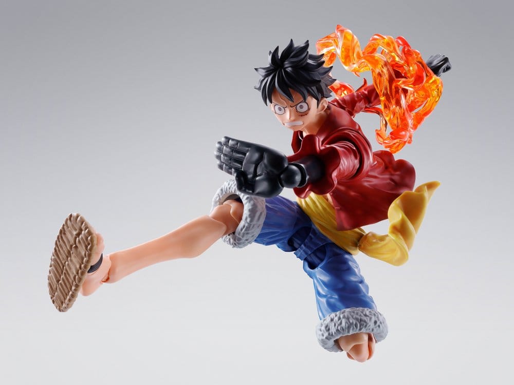 One Piece S.H.Figuarts Zubehör-Set Monkey D. Ruffy -Two Years Later- Option Parts Set Image 8