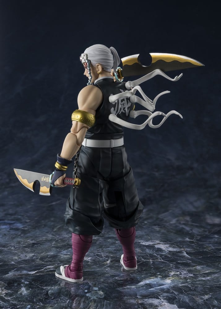Demon Slayer: Kimetsu no Yaiba S.H.Figuarts Actionfigur Uzui Tengen 17 cm Image 5