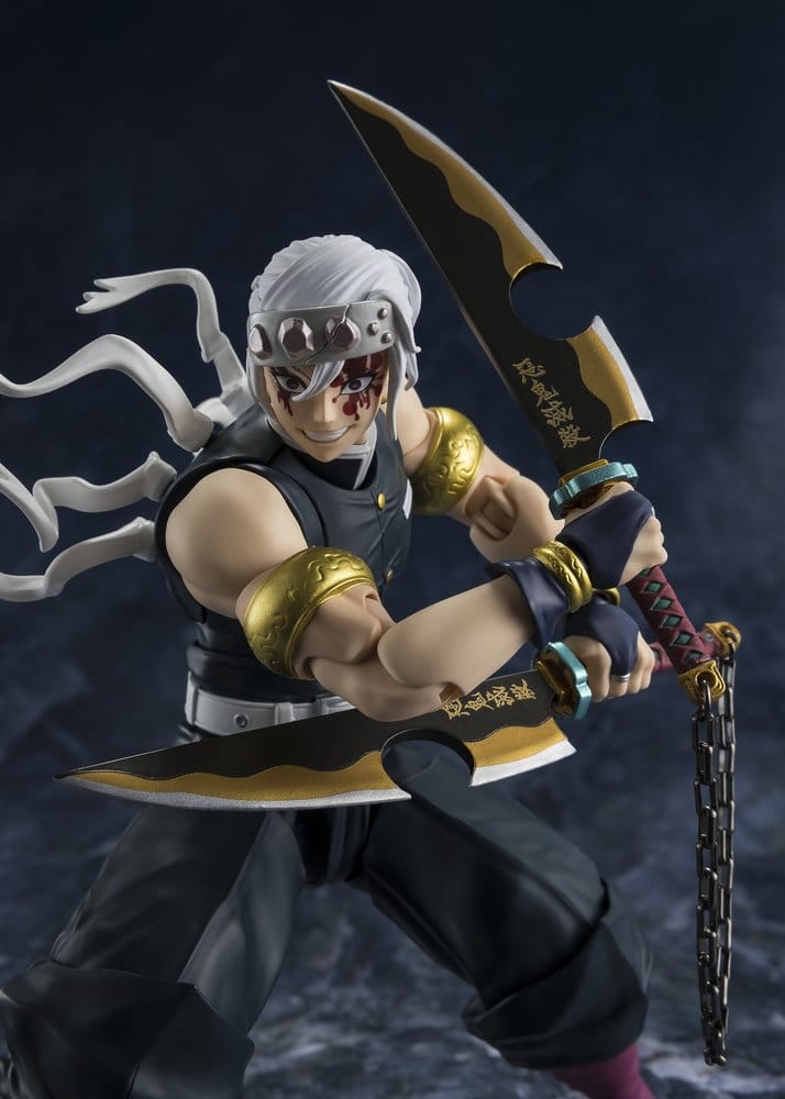 Demon Slayer: Kimetsu no Yaiba S.H.Figuarts Actionfigur Uzui Tengen 17 cm Image 7
