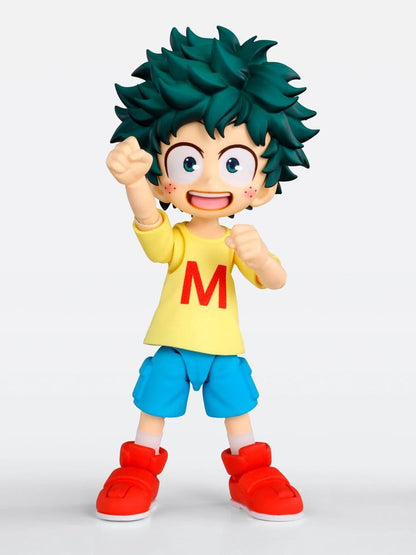 My Hero Academia S.H.Figuarts Actionfigur Izuku Midoriya & Katsuki Bakugo -Childhood Set- 9 cm Image 2