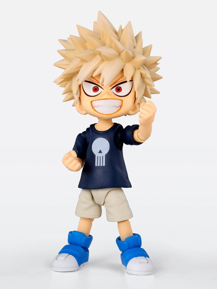 My Hero Academia S.H.Figuarts Actionfigur Izuku Midoriya & Katsuki Bakugo -Childhood Set- 9 cm Image 3