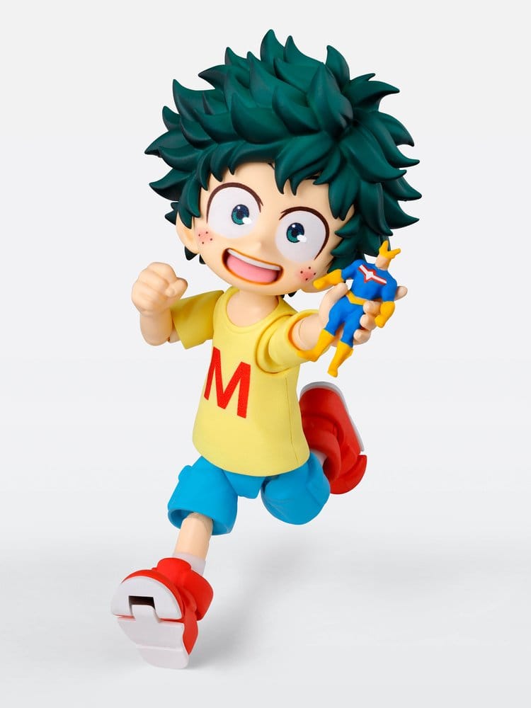 My Hero Academia S.H.Figuarts Actionfigur Izuku Midoriya & Katsuki Bakugo -Childhood Set- 9 cm Image 4
